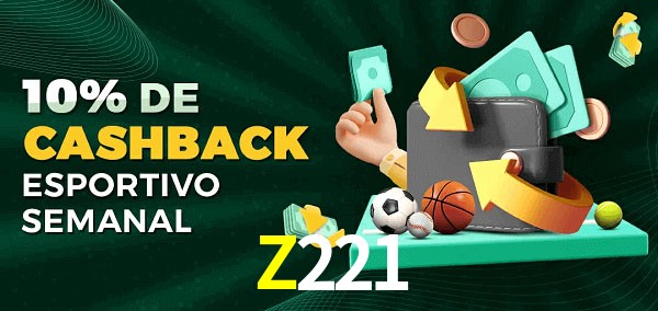 10% de bônus de cashback na Z221